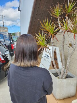 ヘアメイク ゼロ(0) 毛先5cm、gradationColor☆