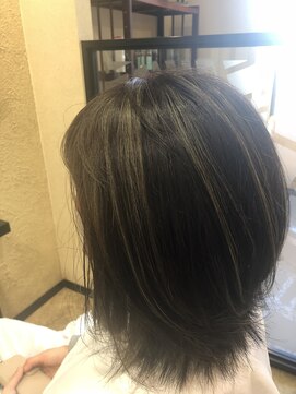 エイチ エアー ダヴ H air DAV調布北口 ハイライトボブレイヤー