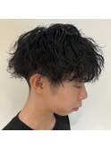 ツイストスパイラルパーマ 波巻きパーマ 