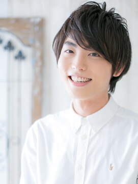 モッズヘアメン 札幌月寒店(mod's hair men) 厚めバングが新鮮！マットブラウンスマートマッシュｌ札幌月寒