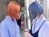 【憧れのハイトーンを叶えます】ブリーチ＋カラー＋トリートメント　￥15400