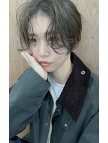 ユニ(uni)&nbsp;ハンサムショート/ショート/オリーブベージュ/20代/30代/40代