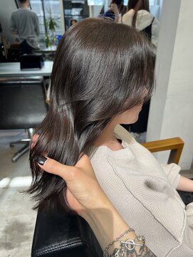 トレス(TRESS) 外ハネボブ シアーカラー ブラウンベージュ ブリーチなし