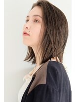 ラレイ ハラジュク(Lalei harajuku)&nbsp;大人ボブ/切りっぱなしボブ/ボブ/オリーブベージュ/原宿/パーマ