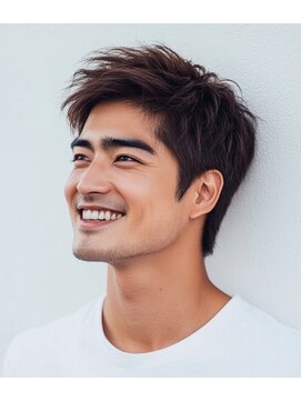 メンズ ルシードスタイル アウラ 松戸市五香(LUCIDO STYLE Aura) メンズスタイル【五香#メンズカット#＜理容室＞#ブリーチ#眉毛】