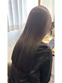 髪を傷ませない艶カラー