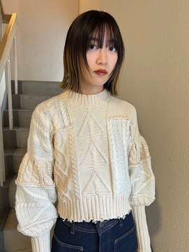 セントラル 三宮店(central) 【神戸三宮】メルティカラーフェミニンロング似合わせカット