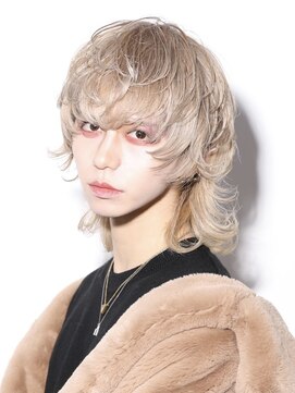 ガルテ(GARTE) 韓国風ウルフカット/マッシュウルフ/くびれウルフ/ミルクティー