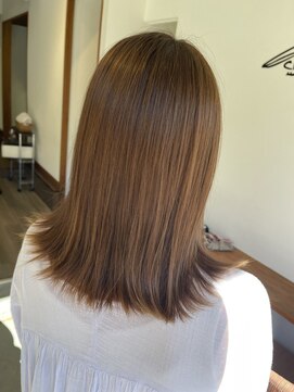 チルアウト 南塚口本店(chill out) ナチュラルブラウン×外ハネミディアム[20代/30代/40代/50代]