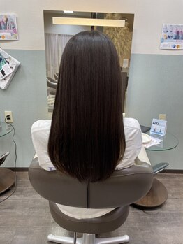 アライアンスガーデン(ALLIANCE GARDEN)の写真/【髪質改善が気になっている方に★】ダメージレスで自然な仕上がりに満足度◎自然なストレートヘアに♪