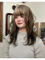 トナリ(tonari)&nbsp;ルーツカラー　ホワイト×ベージュ