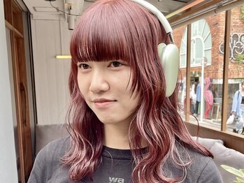 ラミエバイメルト 下北沢(lamie by melt)の写真/インナーカラー/ダブルカラー、個性を引き出すブリーチカラーもお任せ◎[ブリーチなしダブルカラー/下北沢]
