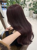 くびれヘア/アプリコットオレンジ/夏のヘアアレンジ/茅ヶ崎