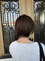 チョコレート(chocolate) 髪質改善大人可愛い20代30代40代50代ショートボブ