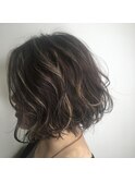 ラフウェーブボブ