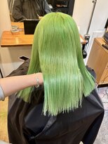 ルアウ レコーズ(LUAU records)&nbsp;【LUAU records Osaka/arisa】ライムグリーン