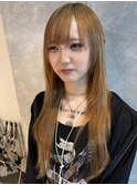 心斎橋×プルエクステ×ハニーベージュ