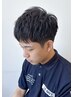 ～クーポン特別価格～メンズカット/眉ワックス￥13300→￥8500