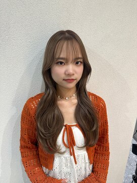 イア バイ ジーナ 渋谷(IA by Zina) ブリーチ！ミルクティーベージュ！