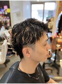 メンズカラーパーマ