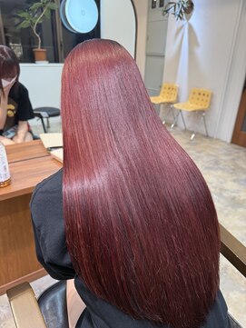 コレット 大宮(collet) ボルドー/ワインレッド/髪質改善