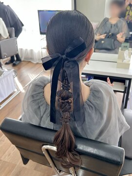 タイト編みおろし