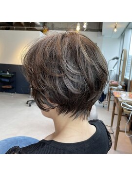 オーケストラ(Orchestra) 大人ショート　グレイカラー白髪染め白髪ぼかし40代50代