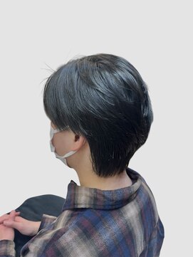 クオリス 上板橋店(QUALIS) 韓国風黒髪サラサラマッシュ◎爽やかツーブロック