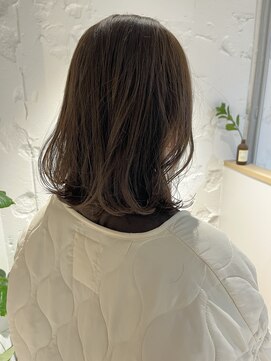 アンド グラフ(& Graph.) オリーブベージュ透明感カラーミディアム