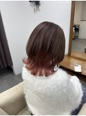 <Hazuki> &nbsp;&nbsp;インナーカラー