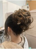 盛り盛りヘアー　　お団子ヘアー