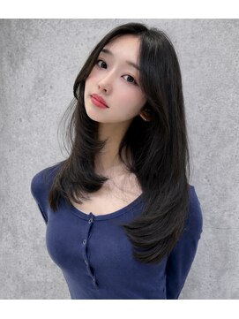 ザ レリック 原宿店(THE Leric.) レイヤーカット×透明感グレージュ