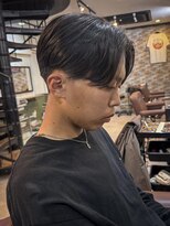 グラッドマンズカットクラブ 立川(GLADMAN'S CUT CLUB) ニュアンスパーマテーパーフェード立川メンズ