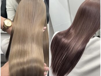 キング 梅田(K!ng)の写真/髪質改善酸性ストレートでお悩み解決☆話題の髪質改善カラーや髪質改善トリートメントで通うたびに艶髪に☆