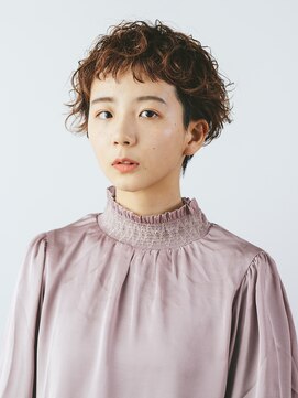 オト(Oto) オレンジベージュのラフショート