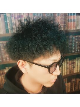 アズスペース シークエフエム 西八王子(As Space Siq FM) ツイストスパイラルメンズパーマ【西八王子】