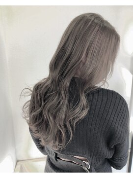 ジゼル(GiseL) 【GiseL】シアグレージュ×ハイライト ダブルカラー/ブリーチ