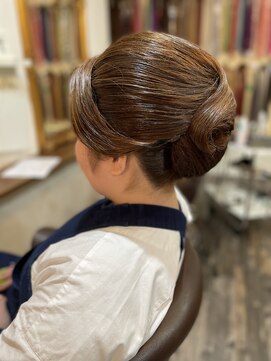 和盛り 夜会巻き L フリーク 石岡店 Freak のヘアカタログ ホットペッパービューティー