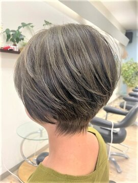 ヴァニラ(Vanilla) ショート＃ウィービング＃カラー