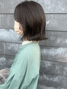 ニコル マスミダ(NICORU) 切りっぱなしボブ