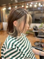 ポリフィッシュ(POLIFISH)&nbsp;フェイスフレーミング　前髪インナーカラー　バングカラー