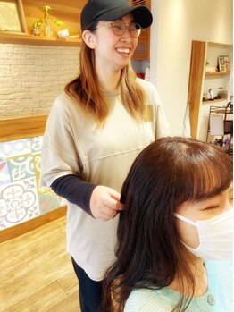 エイチ ヘアアンドメイク(eich hair&make)の写真/【完全マンツーマン施術サロン】周りを気にせずゆったりと過ごせるあなただけのサロンタイムを。