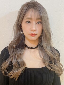 ハツメイ 京急川崎店(HATSUMEI) 美髪☆大人かわいいホワイトグレージュ