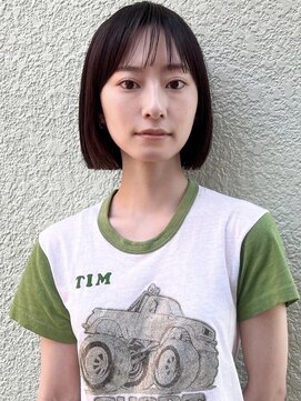 ヤド 原宿(YADO) ストレートボブ/ぱっつんボブ/ストレートパーマ