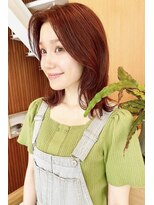 イーズ 鎌倉(e's)&nbsp;《 e's イーズ鎌倉》秋冬深み暖色カラー×大人ミディアム