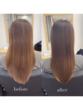 リアン 四条大宮店(Lien) 『髪質改善』ストレートエステ（縮毛矯正）（リタッチ可）