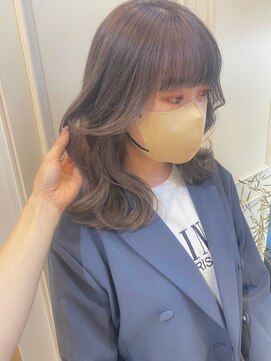 ヴィーヴォ 天六店(VIVO) 【VIVO】オリーブグレーミルクティーグレージュフェアリーバング