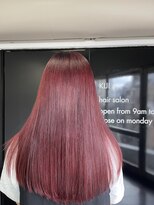 キジ(KIJI)&nbsp;★ガーネットレッド×外国人風カラー★詳細はブログまで