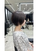 丸みショート/前髪あり