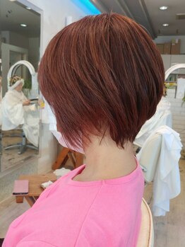 シュエット(chouette)の写真/【カットカラー6900円～☆】伸びた後のことも考えてデザインする高いカット技術で、リピーター様にも好評！